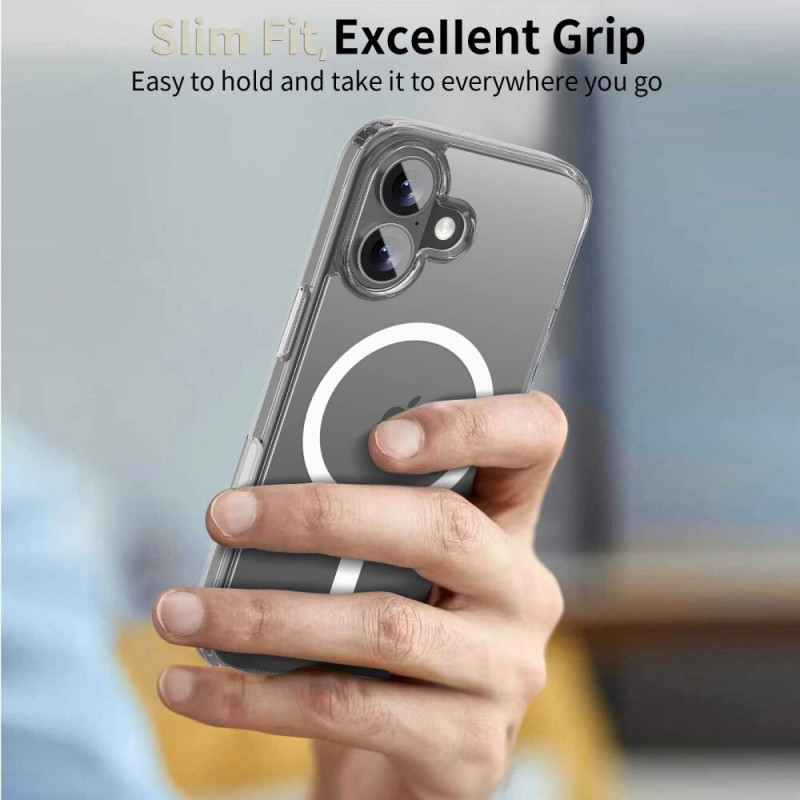 Tech-Protect Flexair Hybrid CC MagSafe Hülle für Apple iPhone 17, transparent