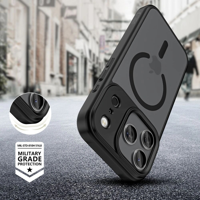 Tech-Protect Magmat MagSafe Hülle für Apple iPhone 17 Pro, mattes Schwarz