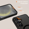 Tech-Protect Magmat MagSafe Hülle für Samsung Galaxy S25, mattes Schwarz