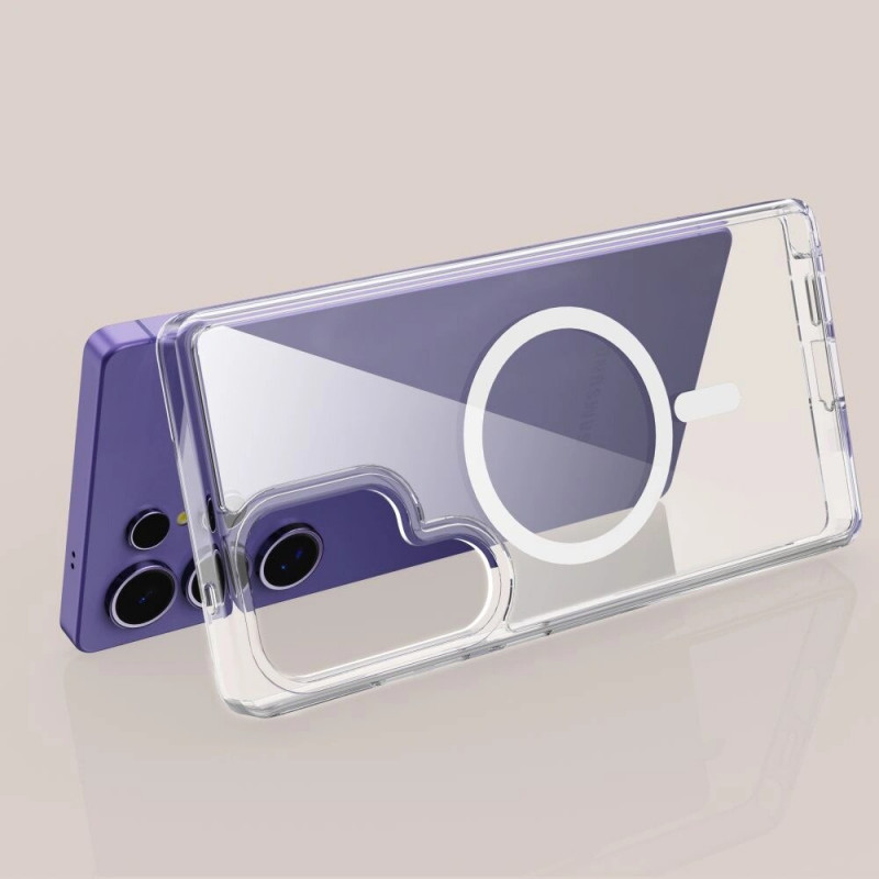 Tech-Protect Flexair Hybrid MagSafe Hülle für Samsung Galaxy S25 Ultra, transparent