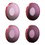 PGYTECH P-32C-012 ND-Filterset (ND8, ND16, ND32, ND64) für DJI Osmo Action 3