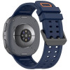 Tech-Protect Silikon-Air-Armband für Samsung Galaxy Watch 8 / 9 / Classic 40 / 44 / 46 mm, Navy Blue