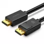 iLike Ugreen DP102 (10212) DisplayPort 1.2 auf DisplayPort 1.2 Kabel, 4K, 3 m, schwarz
