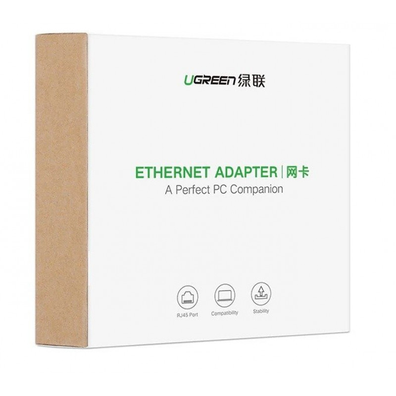 Ugreen MC209 USB 3.0 Gigabit-Ethernet-Adapter, grau