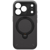 UNIQ Elix Hülle für Apple iPhone 18 Pro / 17 Pro, 360° drehbarer Kickstand, grau