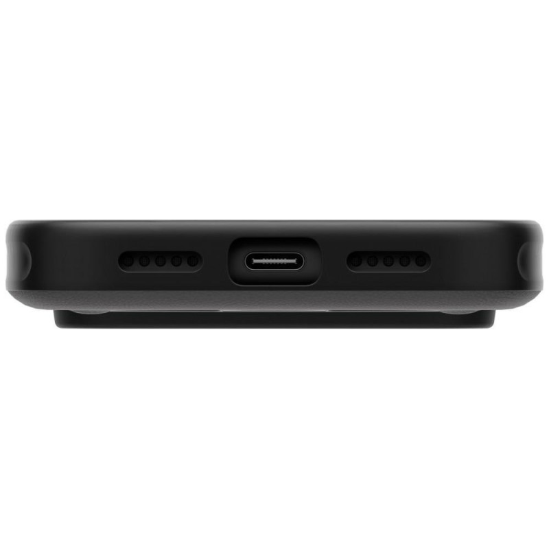 UNIQ Elix Hülle für Apple iPhone 18 Pro / 17 Pro, 360° drehbarer Kickstand, grau