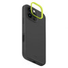UNIQ Lino Hue Hülle für Apple iPhone 16 Pro, Magclick Charging, charcoal grey