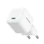 Joyroom TCG08 (JR-TCG08) GaN-Reiseladegerät, USB-C, 20W, PD 3.0, QC 3.0, weiß