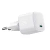 Joyroom TCG08 (JR-TCG08) GaN-Reiseladegerät, USB-C, 20W, PD 3.0, QC 3.0, weiß