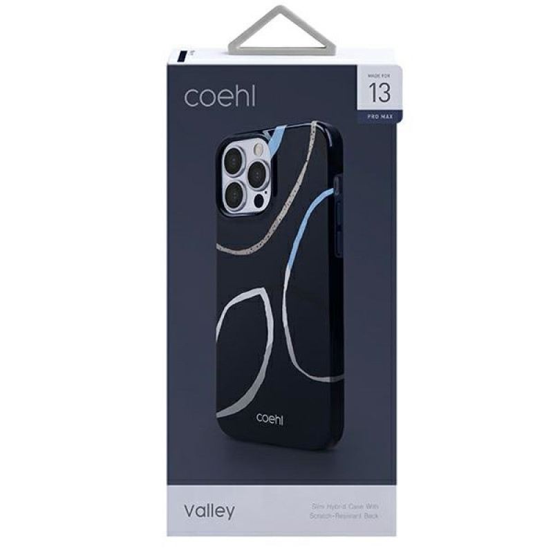 UNIQ Coehl Valley Hülle für Apple iPhone 13 Pro Max, Deep Navy