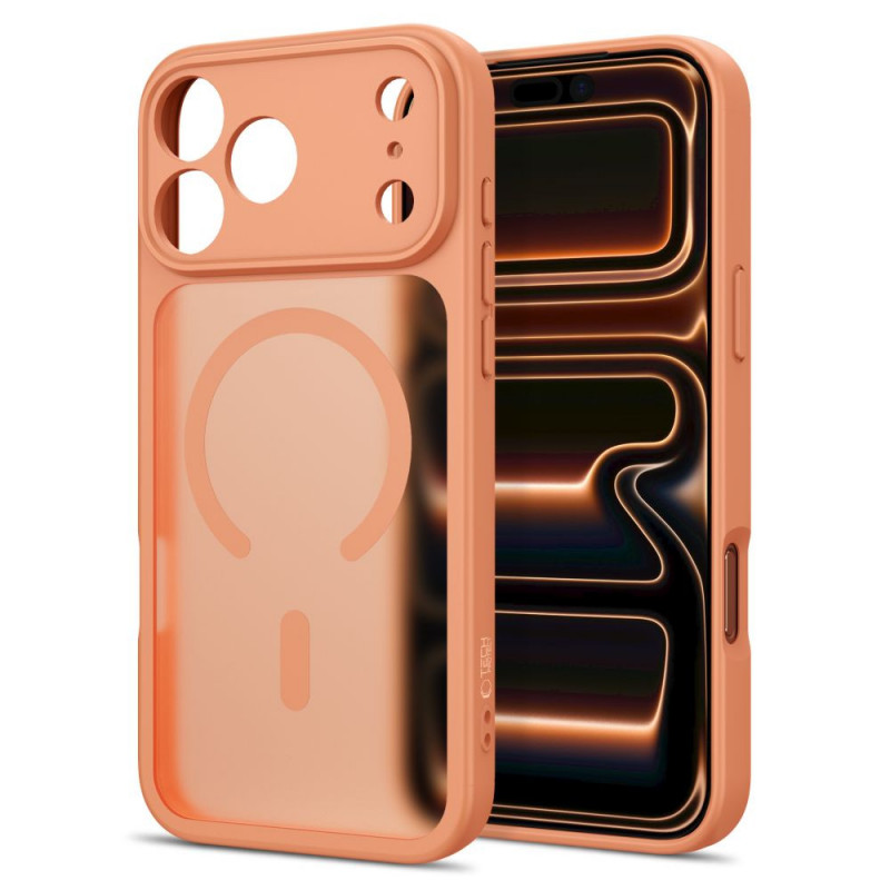 Tech-Protect BasicMag MagSafe Hülle für Apple iPhone 17 Pro Max / 18 Pro Max, mattes Cosmic Orange