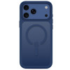 Tech-Protect Magmat MagSafe CC Hülle für Apple iPhone 17 Pro / 18 Pro, Mattschwarz-Blau