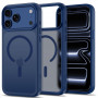Tech-Protect Magmat MagSafe CC Hülle für Apple iPhone 17 Pro Max / 18 Pro Max, Mattschwarz Blau