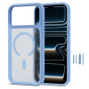 Tech-Protect Magmat MagSafe CC Hülle für Apple iPhone 17 Pro / 18 Pro, Matt Hellblau