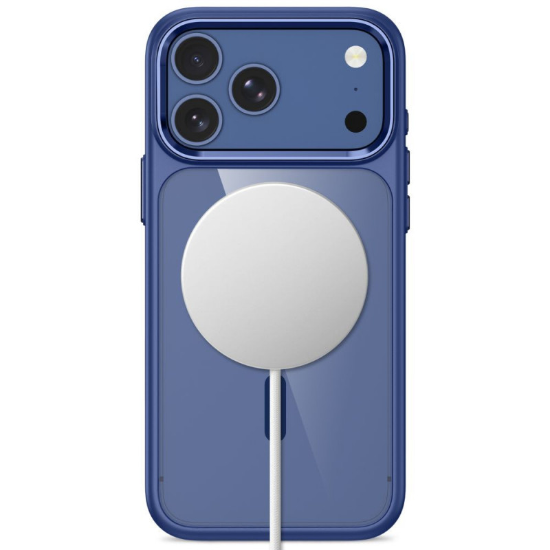 Tech-Protect Magmat MagSafe CC Hülle für Apple iPhone 17 Pro / 18 Pro, Deep Blue / clear
