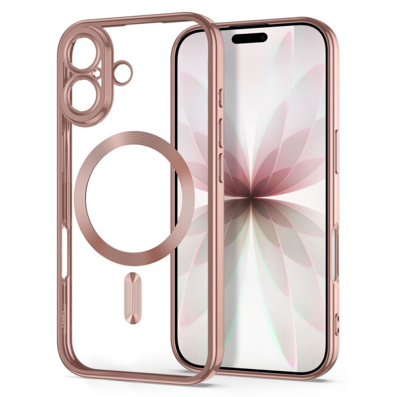 Tech-Protect MagFlex MagSafe Hülle für Apple iPhone 17, Shiny Rose Gold