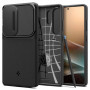 Spigen Optik Armor Hülle für Samsung Galaxy S25 Ultra, Schwarz