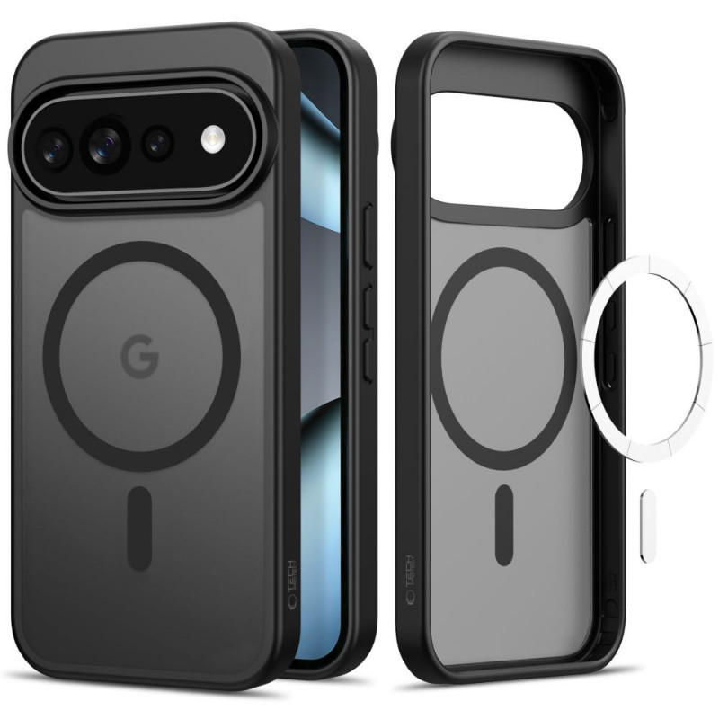 Tech-Protect Magmat MagSafe Hülle für Google Pixel 9 Pro XL / 10 Pro XL / 11 Pro XL, Mattschwarz