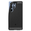 Spigen Rugged Armor Mag MagSafe Hülle für Samsung Galaxy S25 Ultra, Mattschwarz