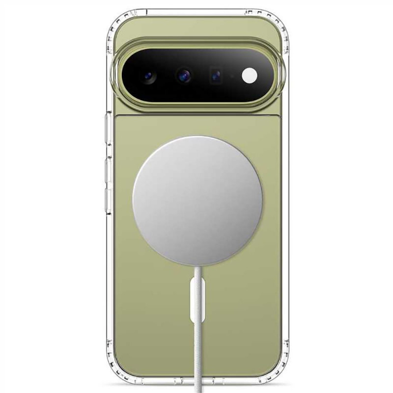 Tech-Protect FlexAir Hybrid MagSafe Hülle für Google Pixel 9 / 9 Pro / 10 / 10 Pro / 11 / 11 Pro, transparent (THP5676)