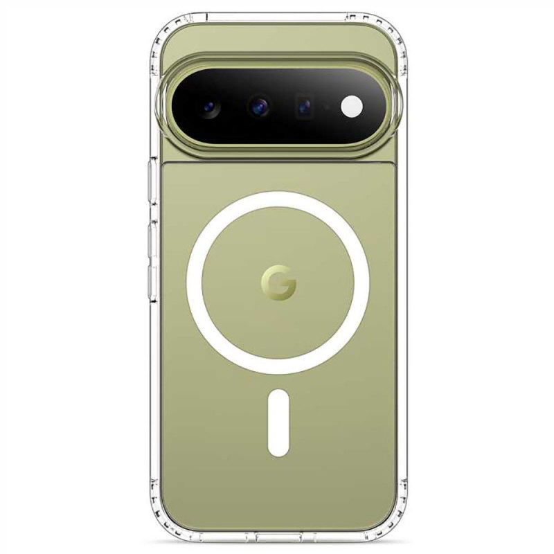 Tech-Protect FlexAir Hybrid MagSafe Hülle für Google Pixel 9 / 9 Pro / 10 / 10 Pro / 11 / 11 Pro, transparent (THP5676)