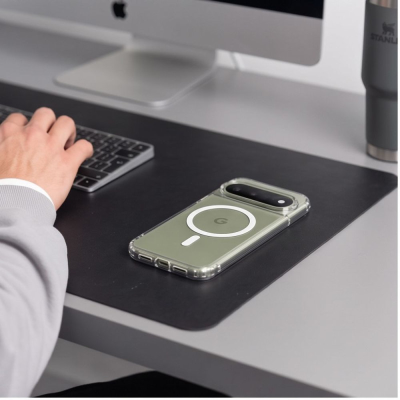 Tech-Protect FlexAir Hybrid MagSafe Hülle für Google Pixel 9 / 9 Pro / 10 / 10 Pro / 11 / 11 Pro, transparent (THP5676)