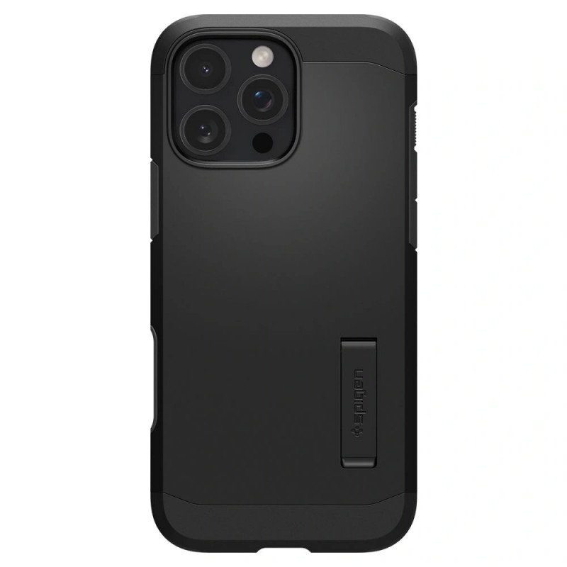 Spigen Tough Armor T Mag MagSafe Hülle für Apple iPhone 16 Pro Max, Schwarz