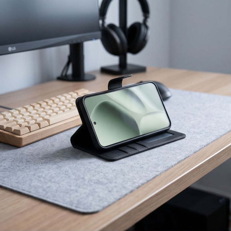 Tech-Protect Wallet Case für Google Pixel 11 / 11 Pro, Mattschwarz
