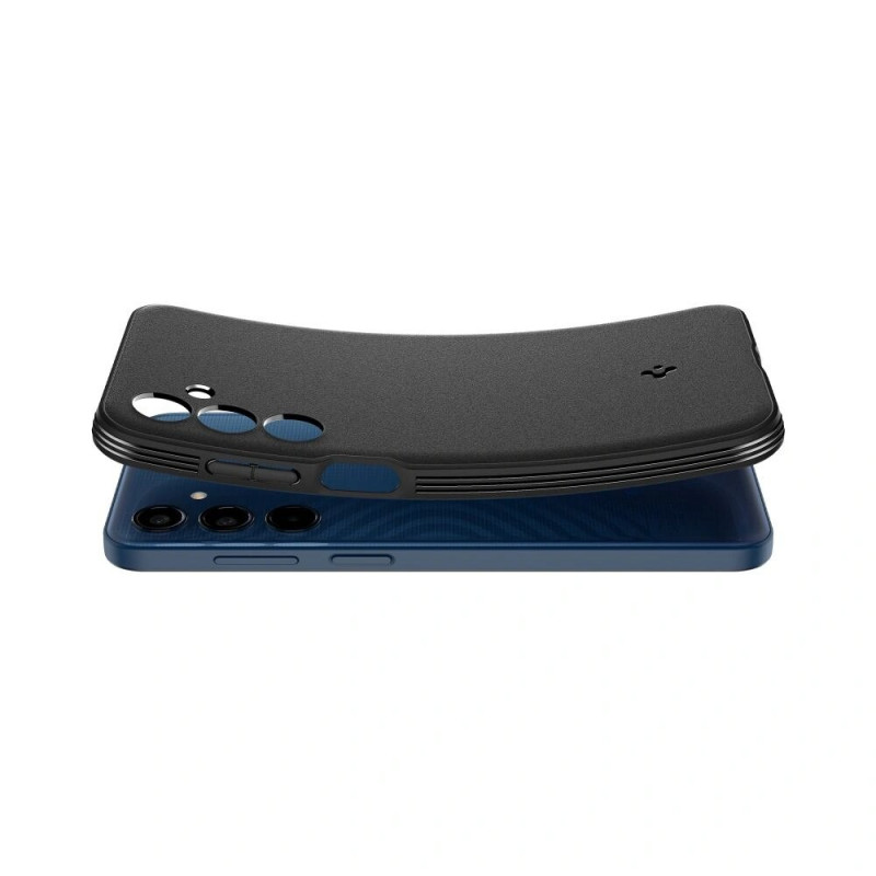 Spigen Essential SandBlast Hülle für Samsung Galaxy M35 5G, Mattschwarz