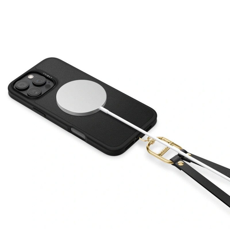 Spigen Cyrill Kajuk Classic Charm Mag MagSafe Hülle für Apple iPhone 16 Pro Max, Schwarz