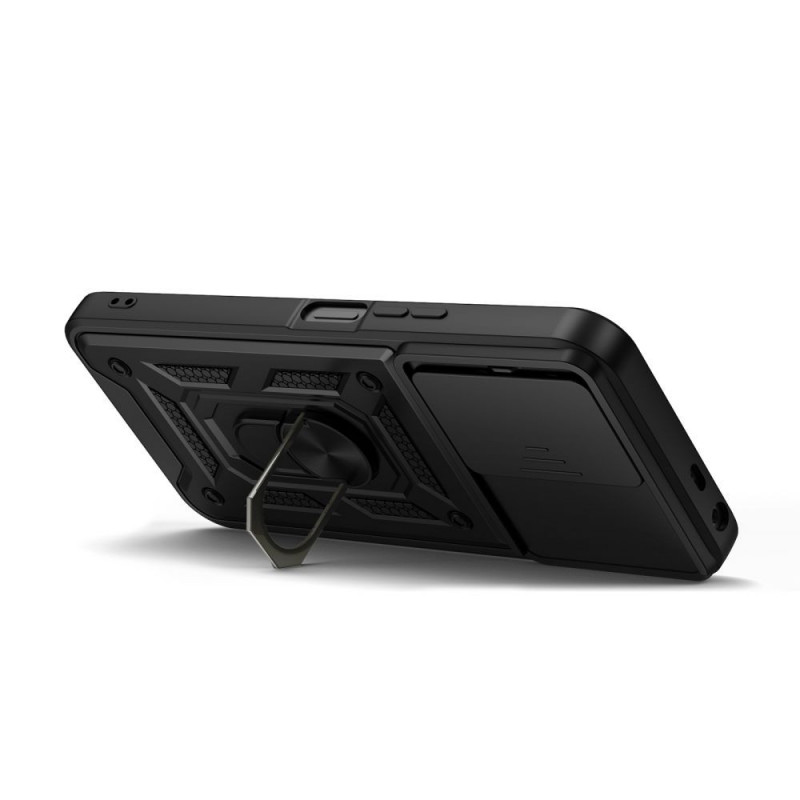 Tech-Protect CamShield Pro Hülle für Xiaomi Redmi 17 4G / 5G, Schwarz