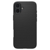 Spigen Liquid Air Hülle für Apple iPhone 16, Mattschwarz