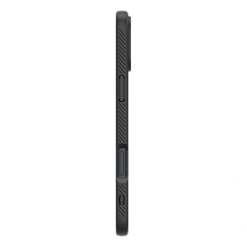 Spigen Liquid Air Hülle für Apple iPhone 16, Mattschwarz