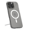 Spigen Ultra Hybrid Mag MagSafe Hülle für Apple iPhone 16 Pro, Frost Clear