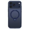 Tech-Protect MagAir Stand MagSafe CC Hülle für Apple iPhone 17 Pro / 18 Pro, Mattschwarz-Blau