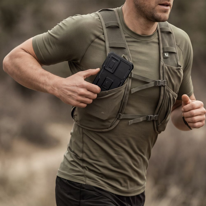 Tech-Protect Kevlar Cam+ 2-Set robuste Hülle für Samsung Galaxy A17 / A18 4G / 5G, Schwarz