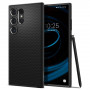 Spigen Liquid Air Hülle für Samsung Galaxy S24 Ultra, Mattschwarz