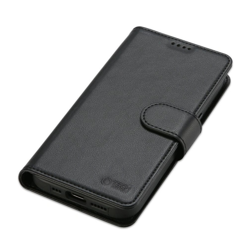 Tech-Protect Wallet MagSafe Hülle für Apple iPhone 17e / 16e, Mattschwarz