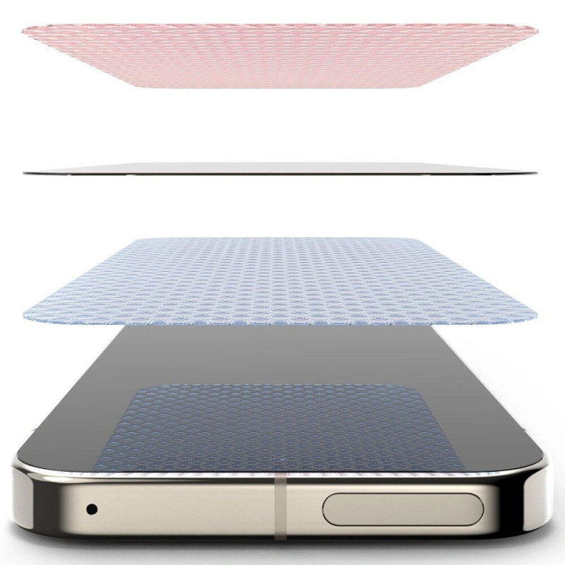 Ringke Easy Slide gehärteter Displayschutz aus Glas für Google Pixel 9 Pro XL / 10 Pro XL / 11 Pro XL (2 Stück), Clear