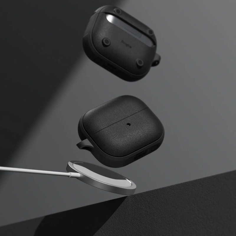 Ringke Onyx Magnetic MagSafe Hülle für Samsung Galaxy Buds 3 / 3 Pro, Schwarz