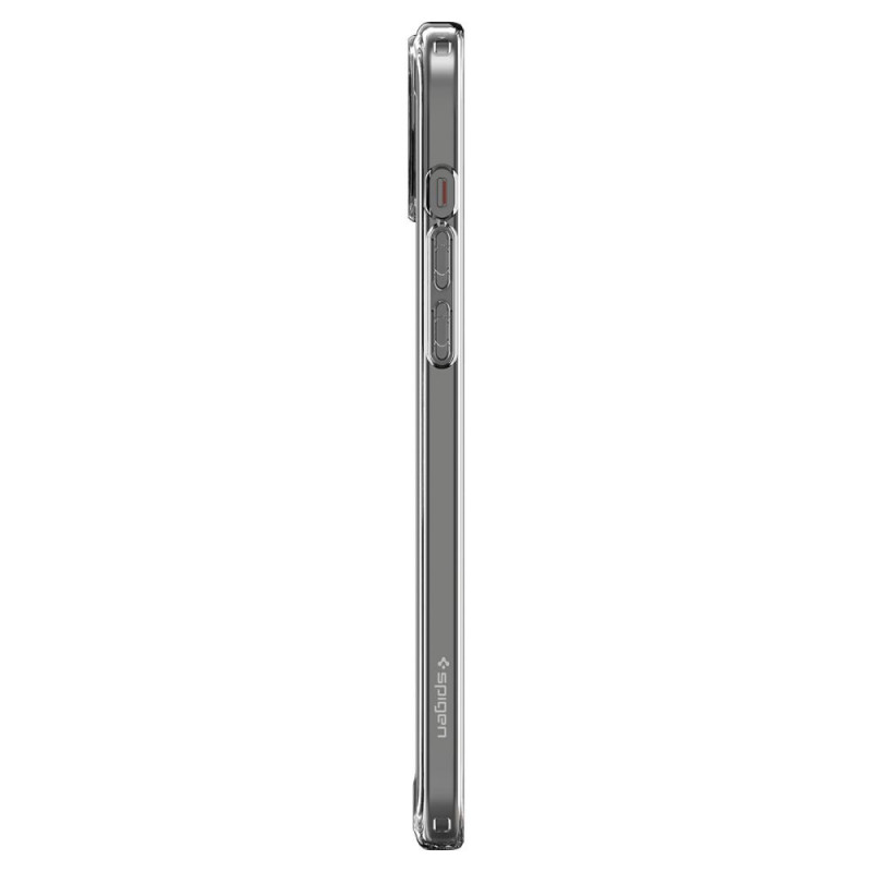 Spigen Ultra Hybrid Mag Hülle mit MagSafe für Apple iPhone 15 Plus / 14 Plus, Zero One, Weiß