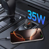 Tech-Protect CC02 2-Port Kfz-Ladegerät USB-A / USB-C, PD 35W / QC 3.0, Schwarz (THP4079)