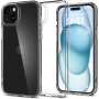 Spigen Ultra Hybrid Hülle für Apple iPhone 15, Crystal Clear