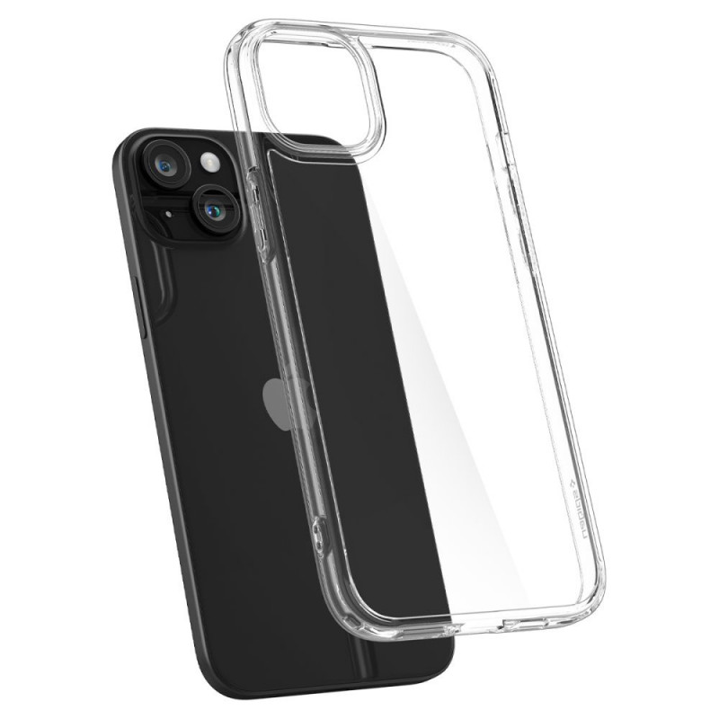 Spigen Ultra Hybrid Hülle für Apple iPhone 15, Crystal Clear