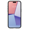 Spigen Liquid Air Hülle für Apple iPhone 15 Pro, Mattschwarz