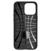 Spigen Liquid Air Hülle für Apple iPhone 15 Pro, Mattschwarz