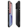 Spigen Liquid Air Hülle für Apple iPhone 15 Pro, Mattschwarz