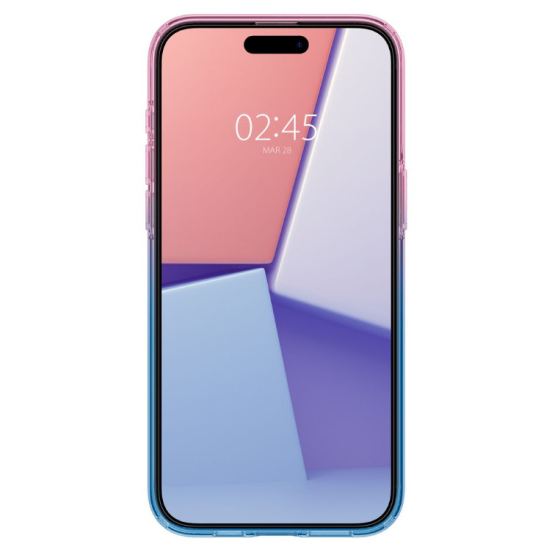 Spigen Liquid Crystal Hülle für Apple iPhone 15 Pro, Gradation Pink