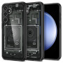 Spigen Ultra Hybrid Hülle für Samsung Galaxy S23 FE, Zero One, dunkelgrau