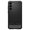 Spigen Rugged Armor Hülle für Samsung Galaxy S23, Mattschwarz